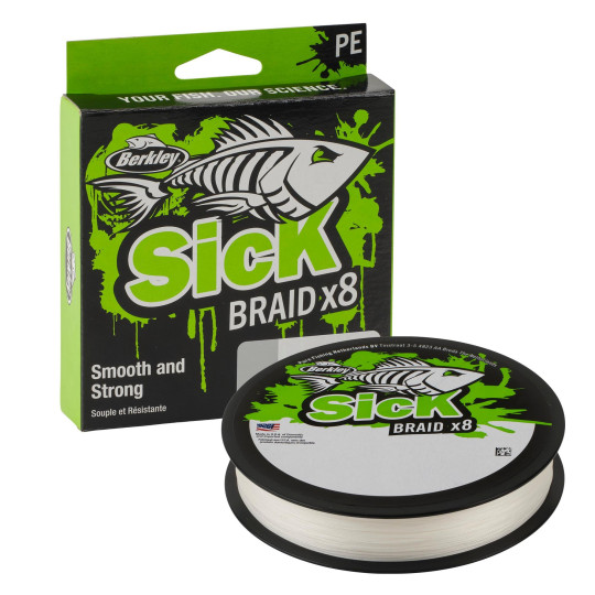 Braid Berkley Sick Braid White 150m