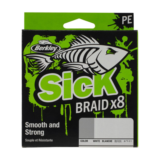 Braid Berkley Sick Braid White 150m