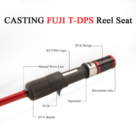 Caña Casting Kuying Vitamin Sea Slow Jigging