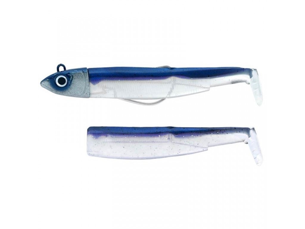 Fiiish Combo Black Minnow 105 Search 12g Silver Strike - Leurres souples mer (11636299