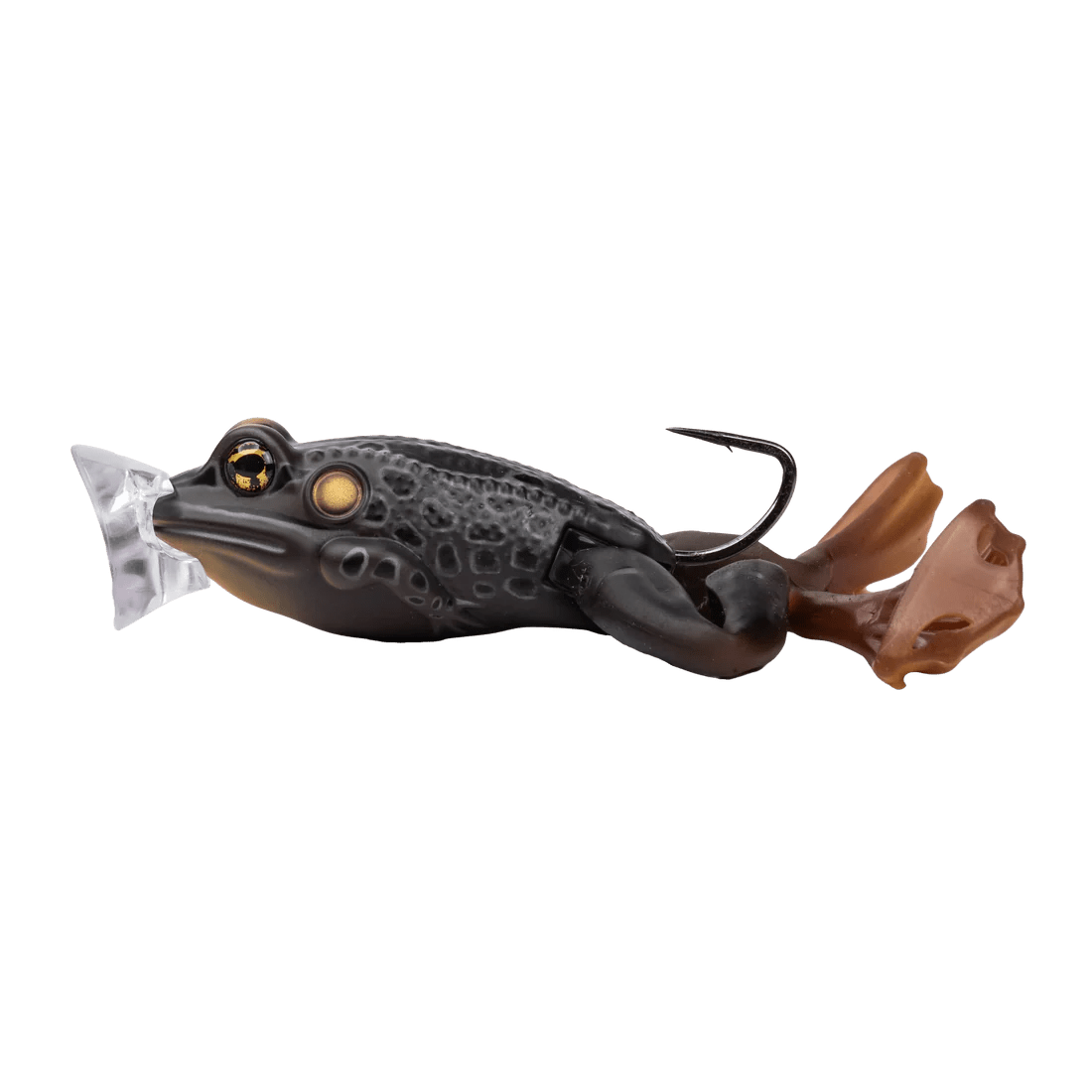 Leurre Grenouille Flottant En Bois Feed Skip 15 – 15g, 65mm, Fait Main – Pêche Perche (couleur 32)