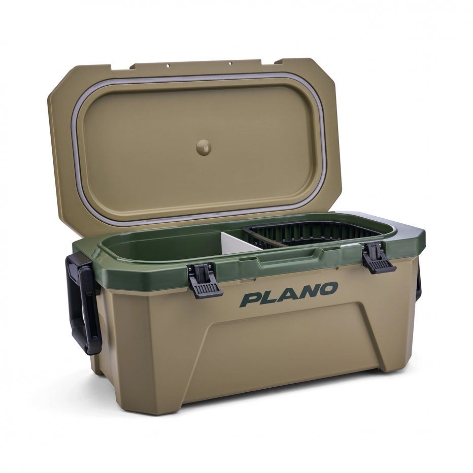 Boîte à pêche XL - PLANO - 3 tiroirs - Vert-Beige - DuraView - StowAway