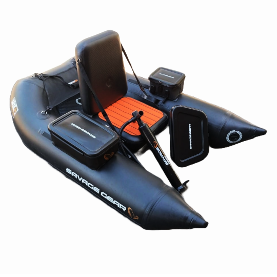 Float Tube Savage Gear Belly Boat Pro Motor Occasion