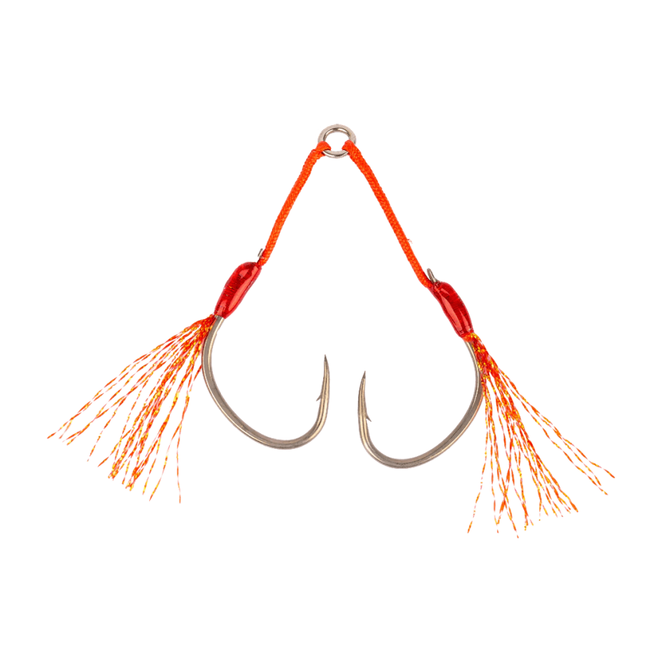 Doppelter Assist-Haken Mustad Ruthless Slow Flash