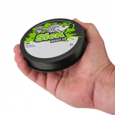 Geflochtene Angelschnur Berkley Sick Braid Black 150m