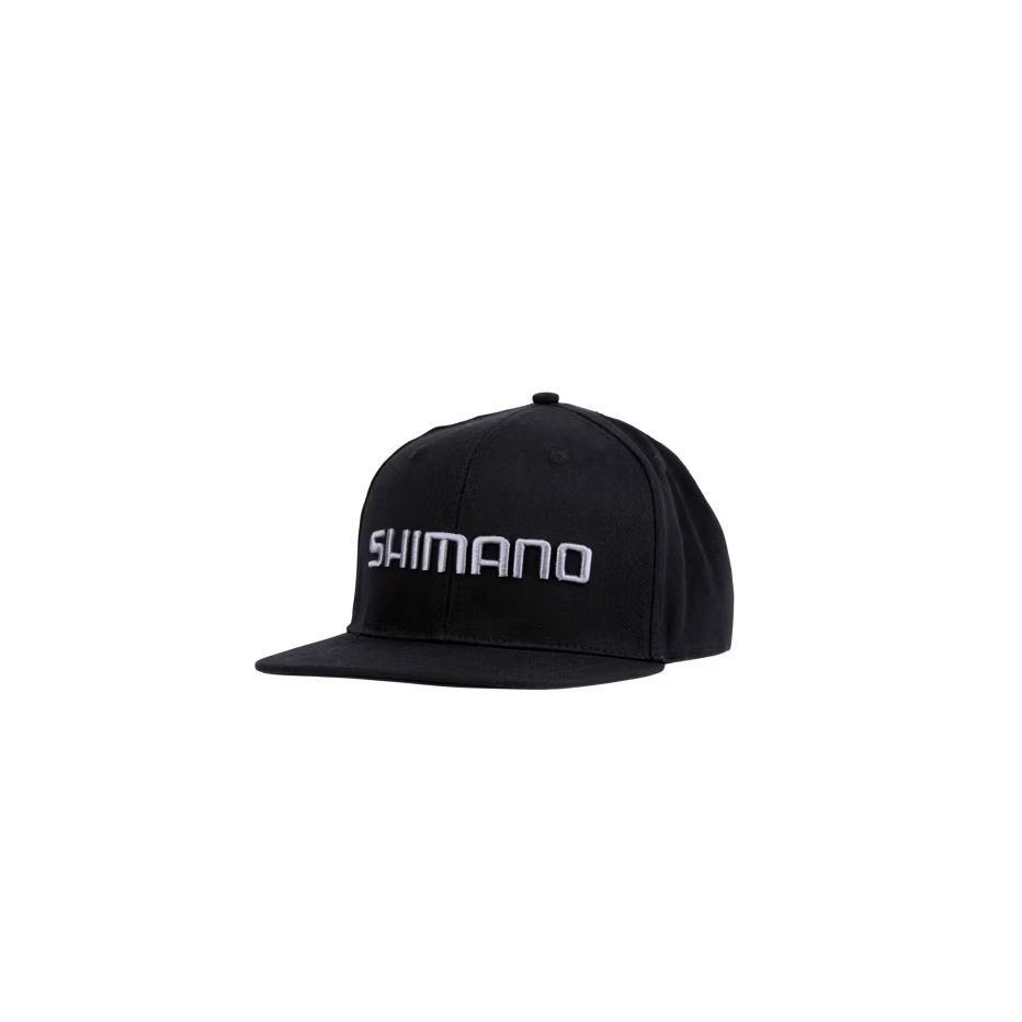 Kappe Shimano Wear Snapback Cap Schwarz