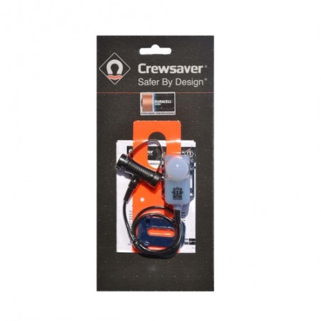 Luz Intermitente Crewsaver FlashLight Solas con Kit de Fijación