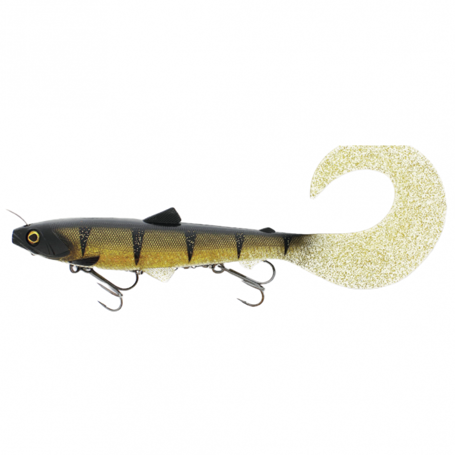 Gummifische Westin Bullteez Curltail Inline RNR 33cm