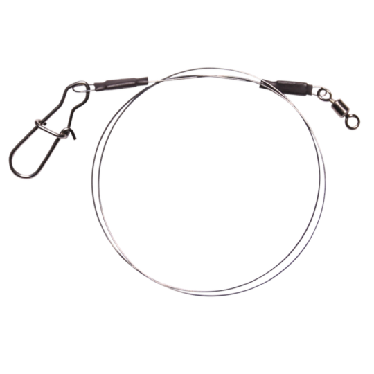 Unterseite der Linie Fox Rage Strike Point Jerk Leader Single Strand Titanium