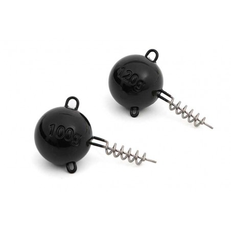 Cabeza Plomada Fox Rage Pelagic Screws UV Green Pumpkin