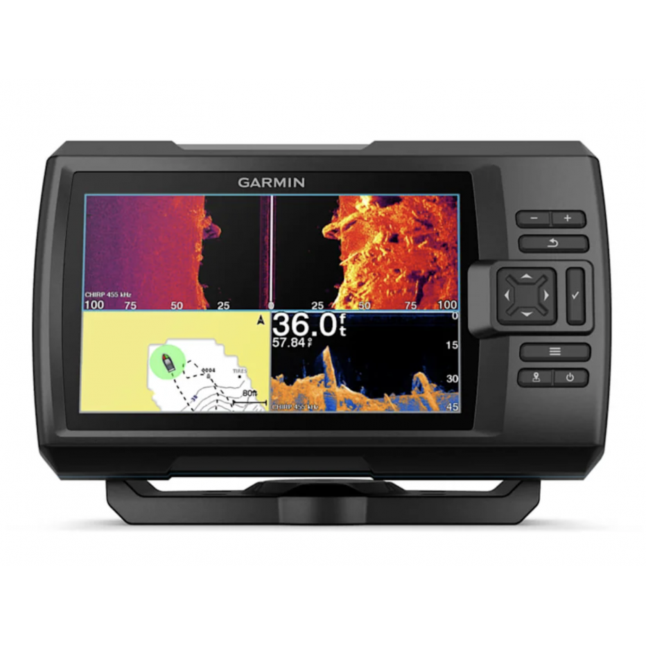 Tiefenmesser Angeln Garmin Striker Vivid 7sv