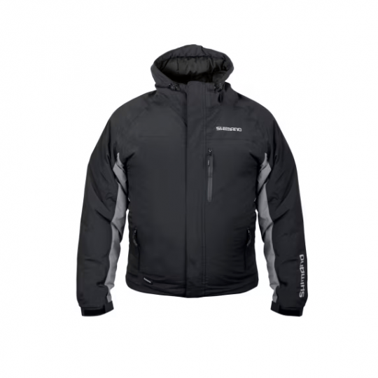 Jacke Shimano Regenjacke Gepolstert Schwarz