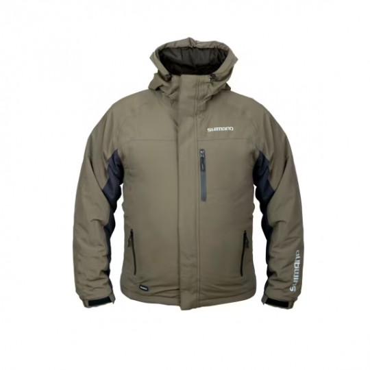 Jacke Shimano Regenjacke Gepolstert Grün
