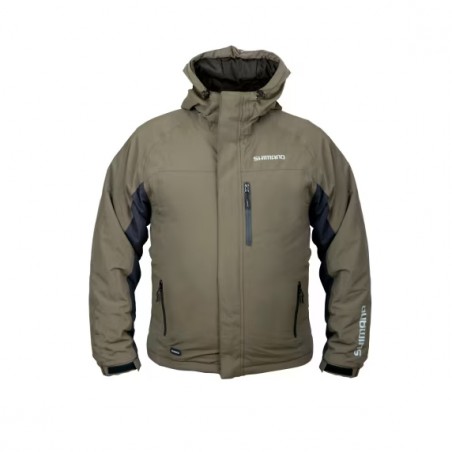 Rain Jacket Shimano Rain Padded Green