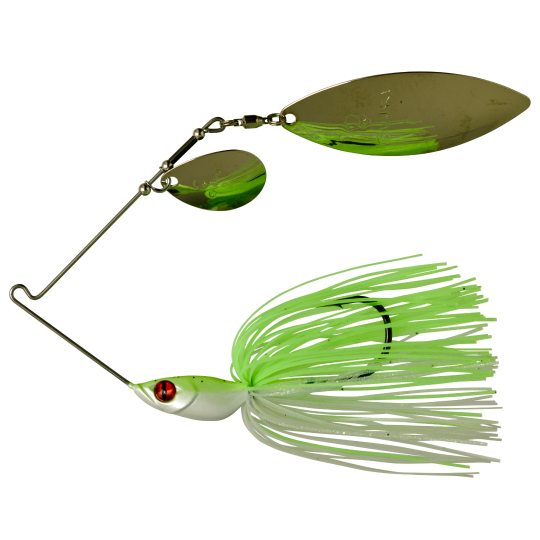 Spinnerbait YO 18 G Pour La Pêche Du Brochet Et De La Perche – Leurre à Double Palette Rotative, Crochets Ultra Affûtés