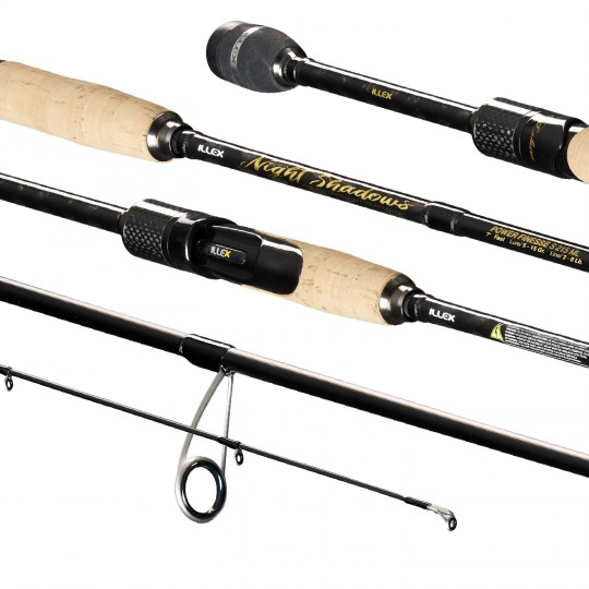 Spinning Rod Illex Night Shadows S 215 ML Power Finesse
