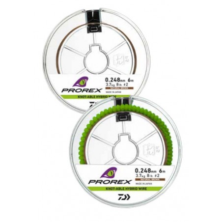 Unterseite der Linie Daiwa Prorex Hybrid 6m