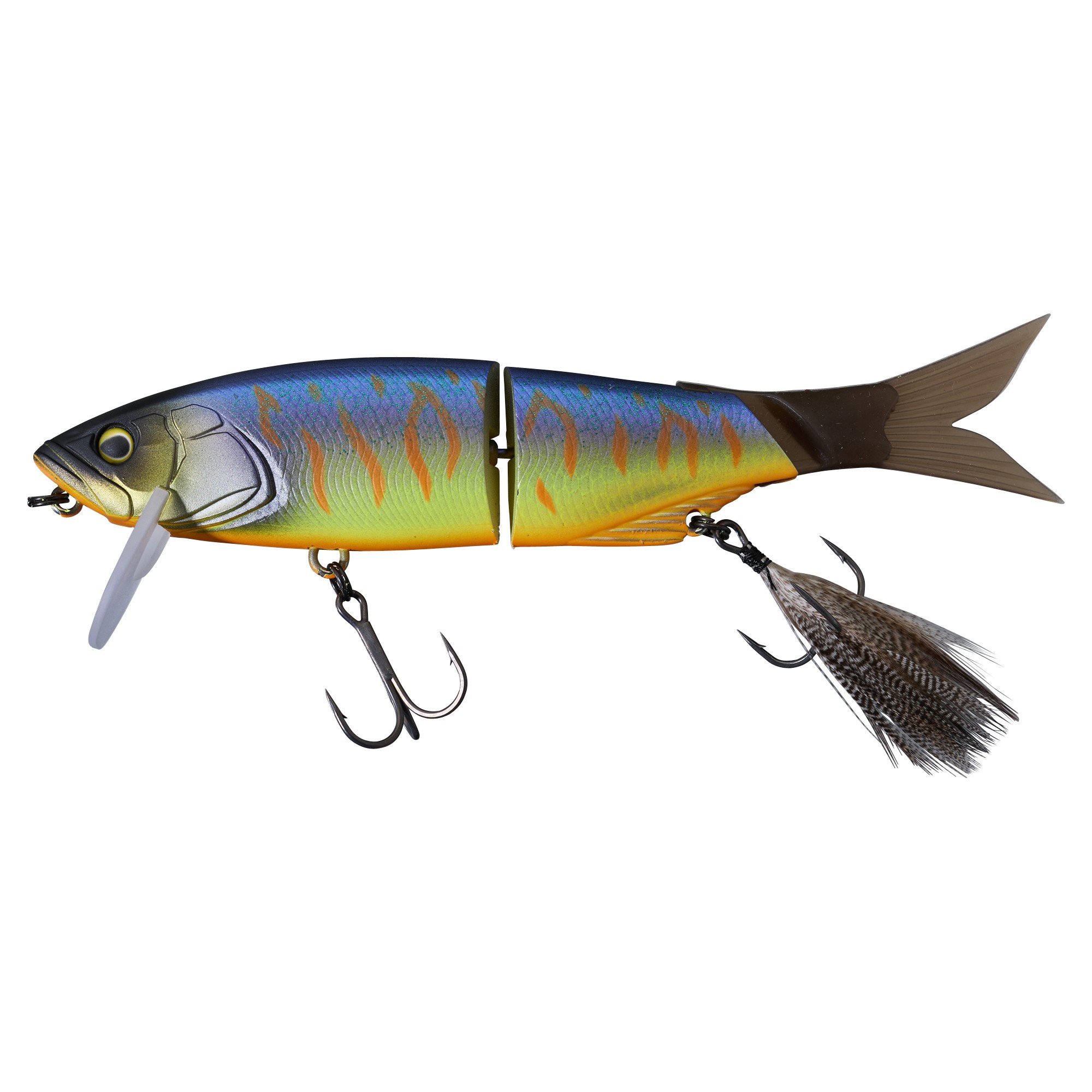 6 Chatterbait HENGJIA 3/8oz - Set Di Jig Con Gomma Per Pesca Al Luccio E Persico, Testa Piombata