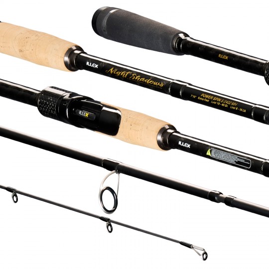 Spinning Rod Illex Night Shadows S 2402 MH Power Spin