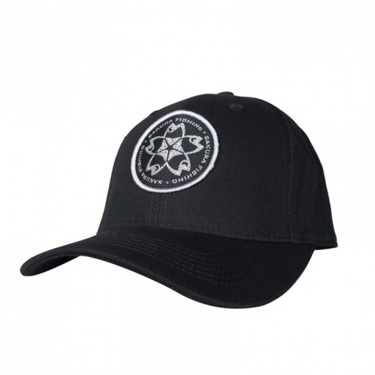 Kappe Sakura Classic Cap Schwarz