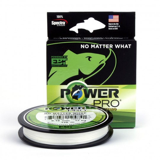 Braid spool Power Pro White 275m - Discretion