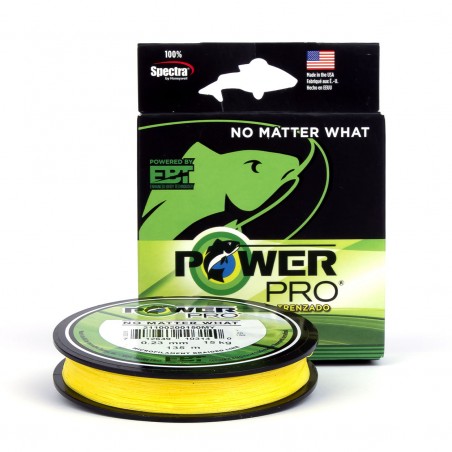 Yellow braid spool Power Pro - 275m spool