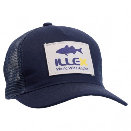 Kappe Illex Cap Trucker Sea Bass Ops Navy Blau