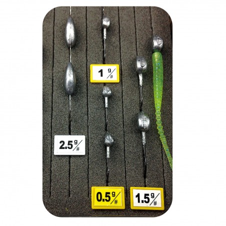 Etiketten Dai-ichi Seiko Weight Flags