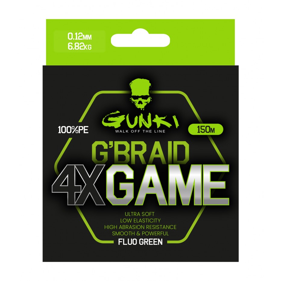 Braid Gunki G'Braid 4X Game 150m