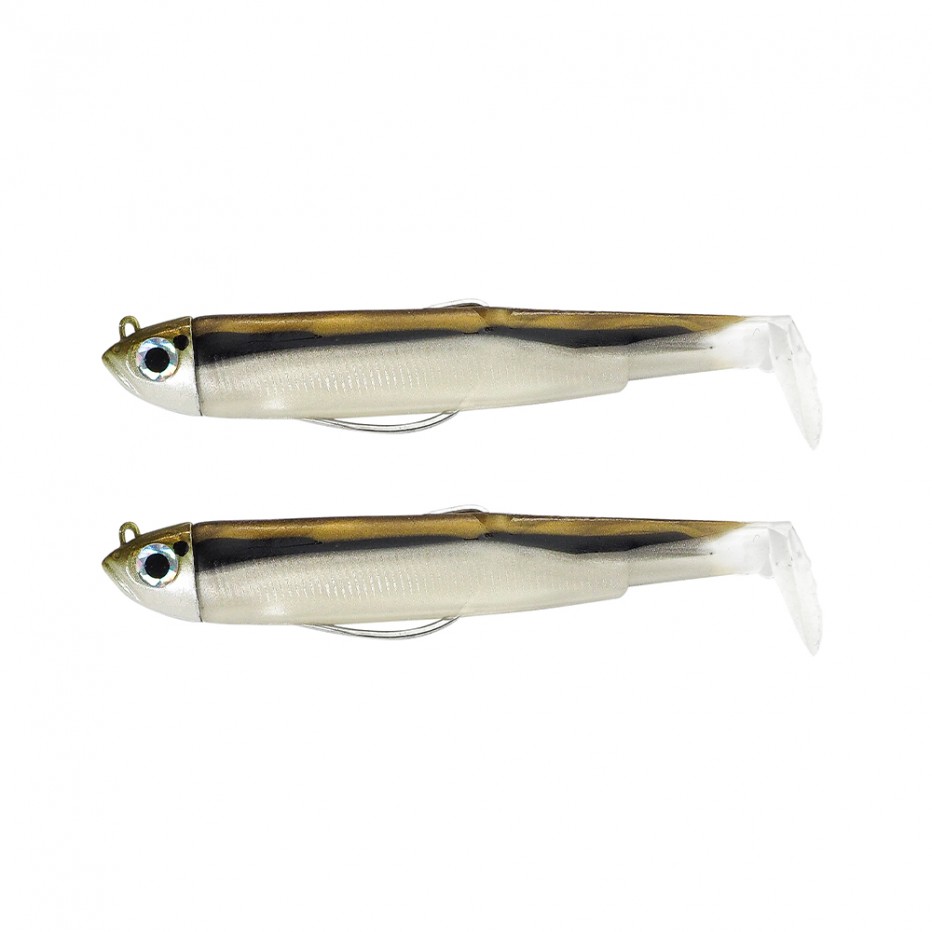 Combo doble Shore Fiiish Black Minnow 90
