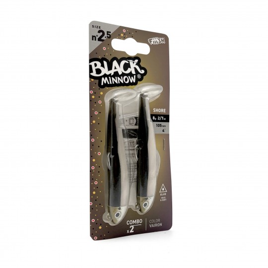 Doppel-Kombo Fiiish Black Minnow Shore 105