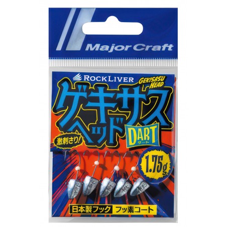 Jigköpfe Major Craft Gekisasu Dart