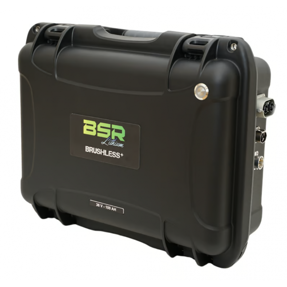 Batería de Litio BSR Brushless+ LifePO4 Gen3 y Cargador Impermeable