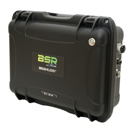 Batería de Litio BSR Brushless+ LifePO4 Gen3 y Cargador Impermeable