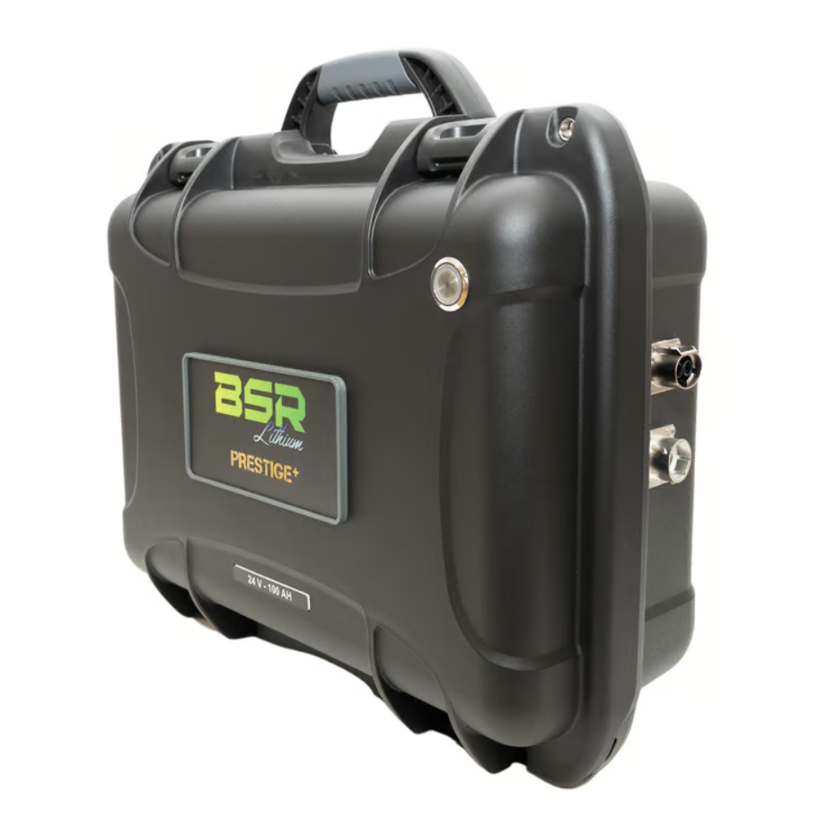 Batería de Litio BSR Prestige+ LifePO4 Gen3 con Cargador y Conector de Sonda