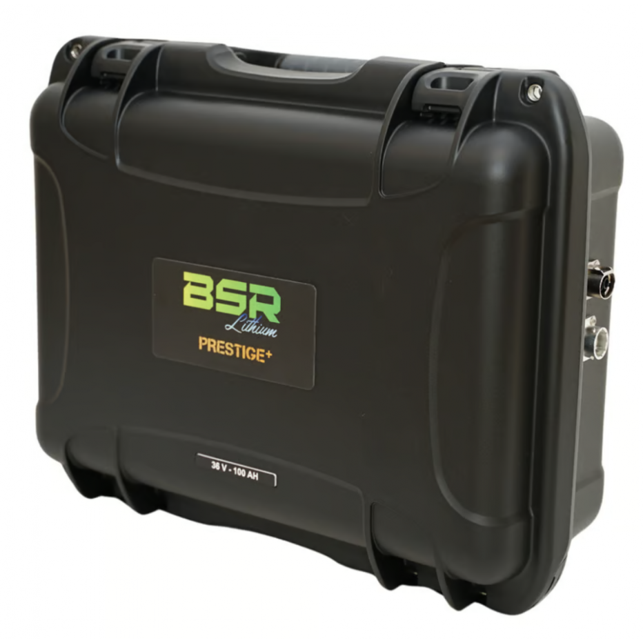 Batterie Lithium BSR Prestige+ LifePO4 Gen3 avec Chargeur et Prise Sondeur