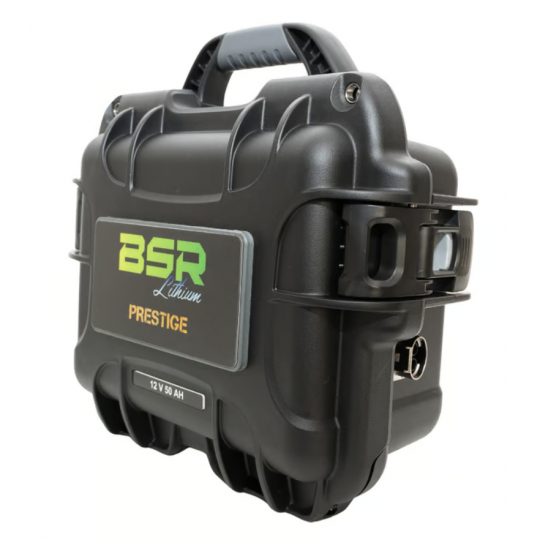 Batería de Litio BSR Prestige LifePo4 Gen3 y Cargador Impermeable