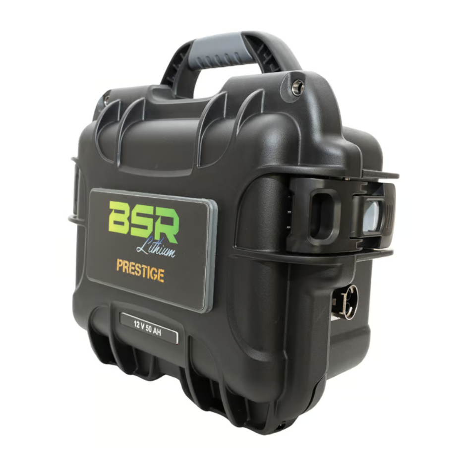 Batería de Litio BSR Prestige LifePo4 Gen3 y Cargador Impermeable