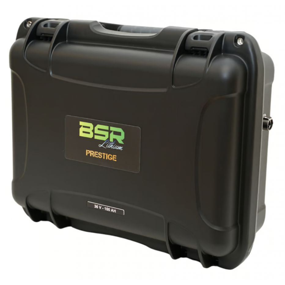 Lithium Battery BSR Prestige LifePo4 Gen3 and Waterproof Charger