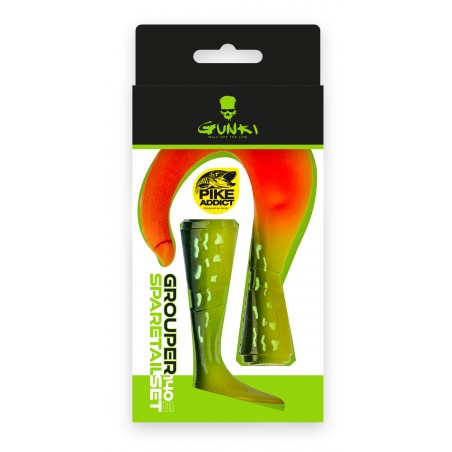 Queue de Rechange Gunki Grouper 140 Spare Tail Set