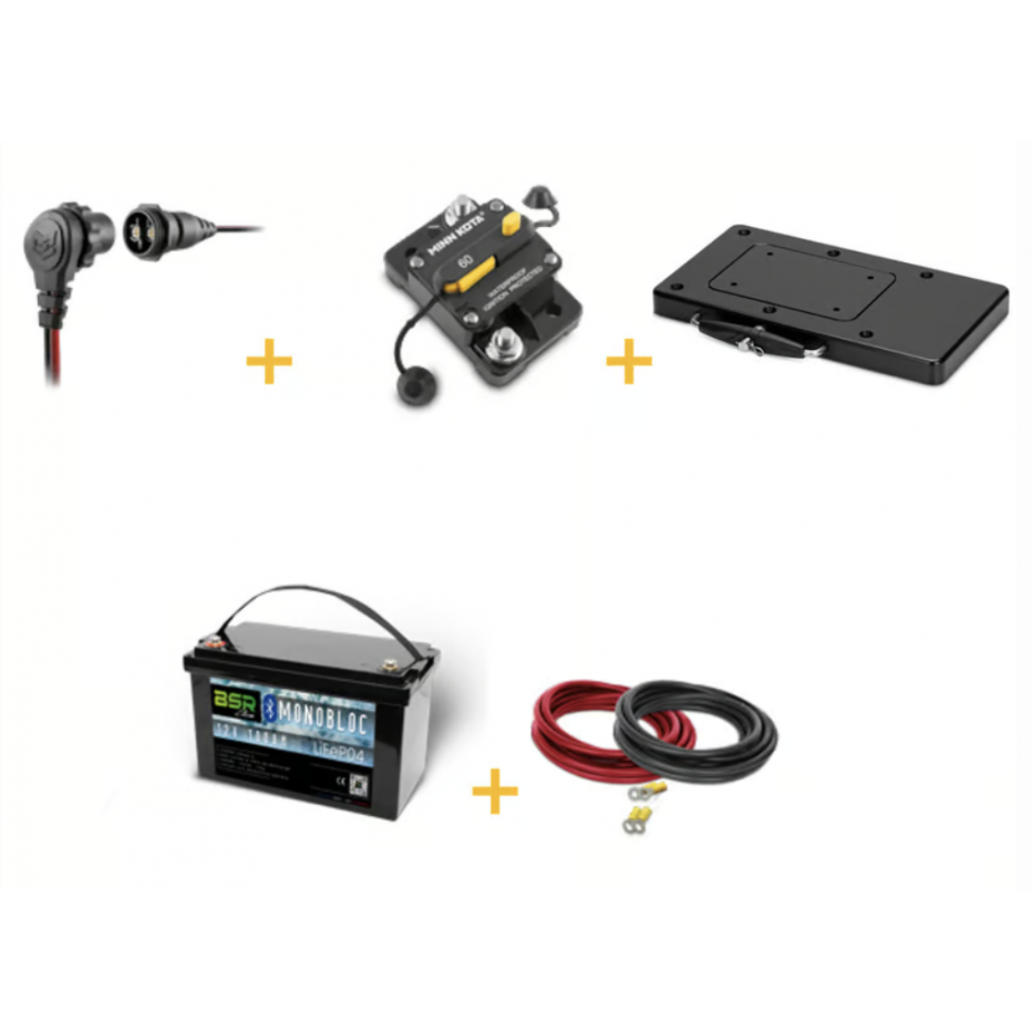 Paquete de Instalación de Motor Delantero Minn Kota X BSR Agua Dulce