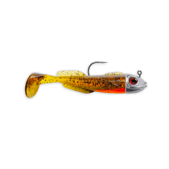 Señuelo Vinilo Delalande Chabot Montado 9cm