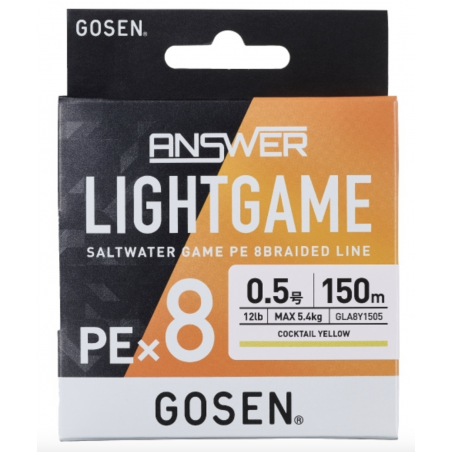 Braid Gosen Answer Lightgame X8 150m