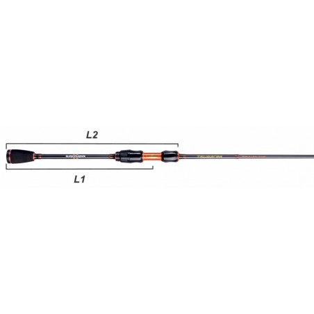 Canne Spinning Sakura Tsubarea 662 L