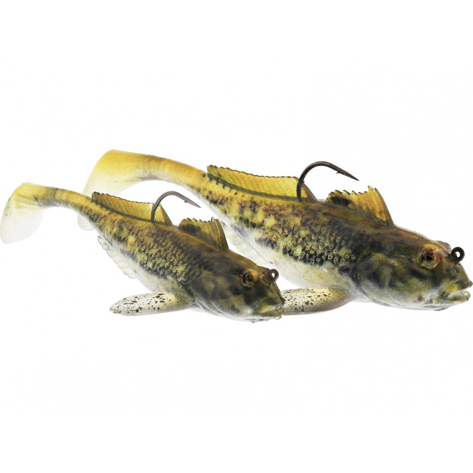 Esche Soft Bait WESTIN Gunnar The Goby 6,5 Cm - 3,5 G - 3 Pezzi - Foto 1