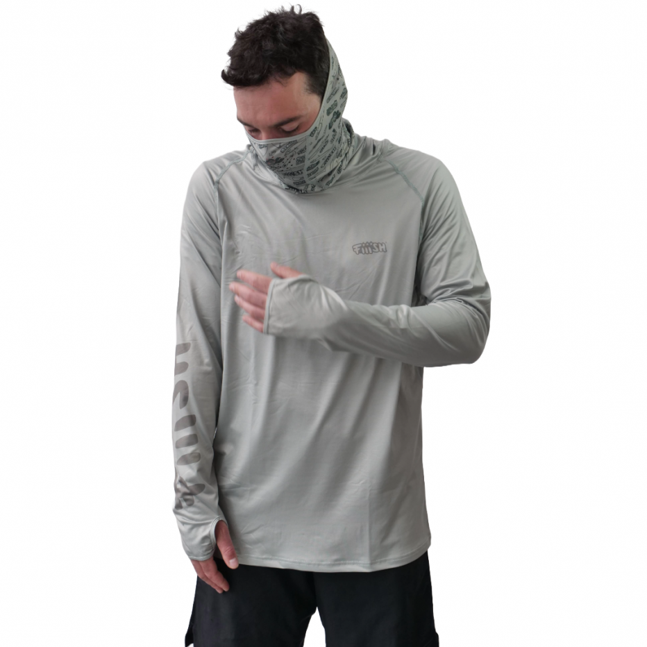 Camiseta UV Fiiish Olive Green