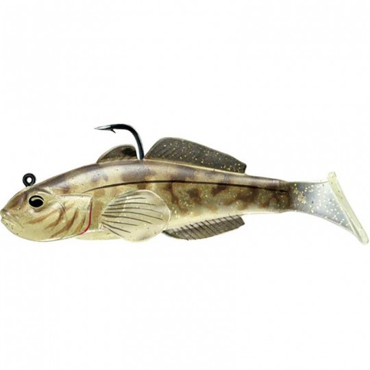 Señuelo Vinilo Live Target Goby Paddle Tail 8cm