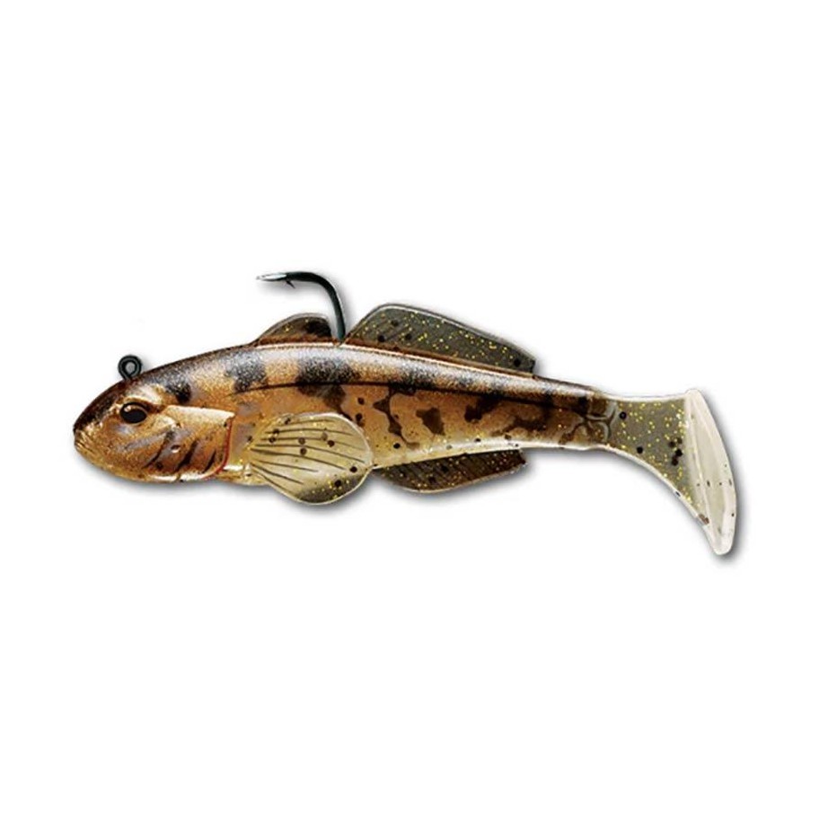 Señuelo Vinilo Live Target Goby Paddle Tail 9cm