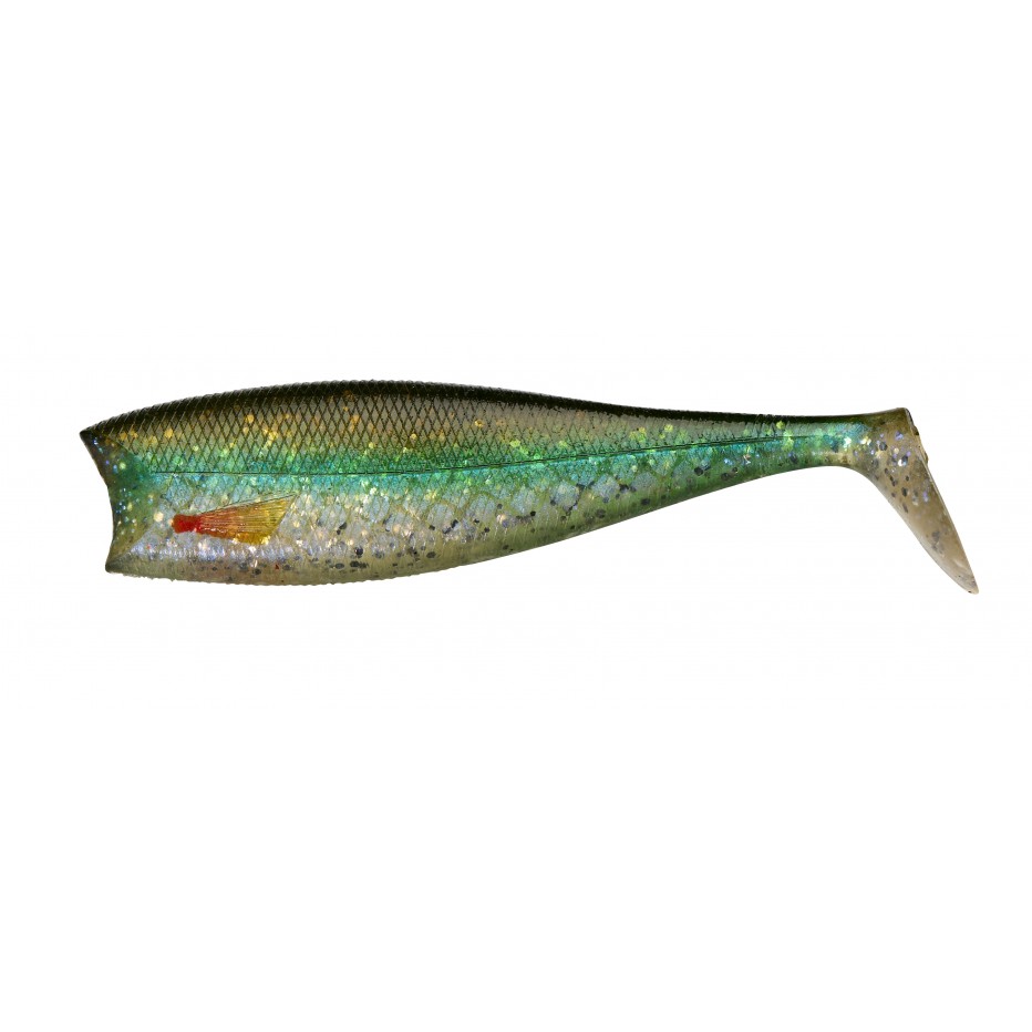 Illex Nitro Shad 120 – Leurre Souple 12 Cm – 16.5 G – Pour Perche – Coulant – Lot De 4 – Pêche Sportive