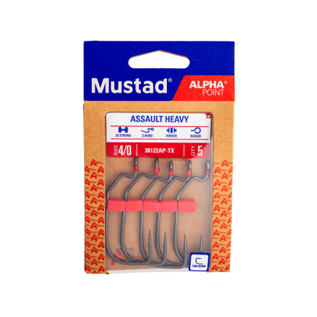 Haken Texan Mustad Assault Heavy Hook